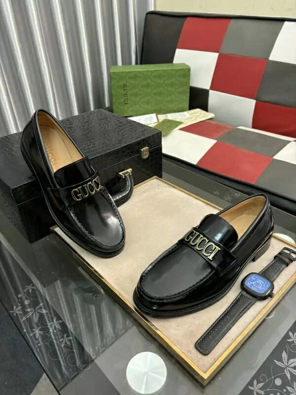 gucci oxfords chaussures pour homme s_12262041